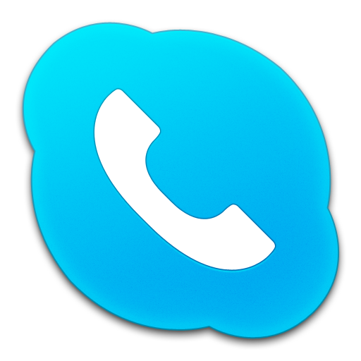 Skype Phone Normal Icon 512x512 png